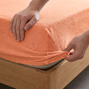 4Home Frotirano rjuho IDEAL v barvi marelice, 60 x 120 cm