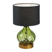 Rabalux 74033 dekoratívna stolná lampa Pirelo, E14, 1x max. 25W, fľaškovo zelená