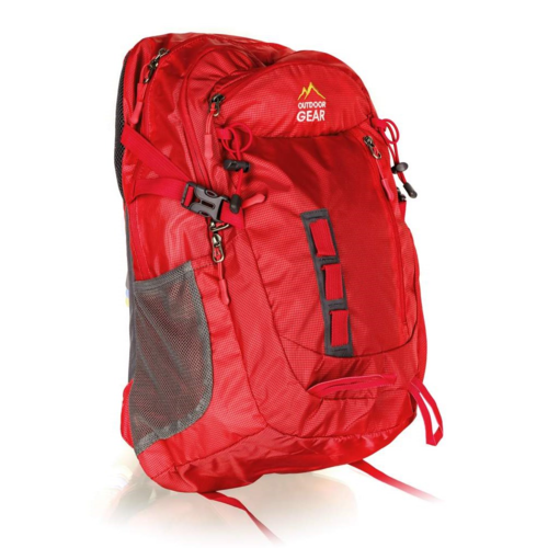 Outdoor Gear Plecak turystyczny Track czerwony, 33 x 49 x 22 cm