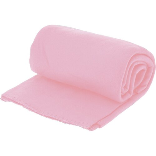 Fleece odeja roza, 130 x 160 cm