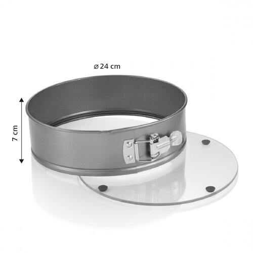 Tescoma Tortaforma üvegfenékkel DELICIA, 24 cm, 24cm, 24 cm termék 2. képe