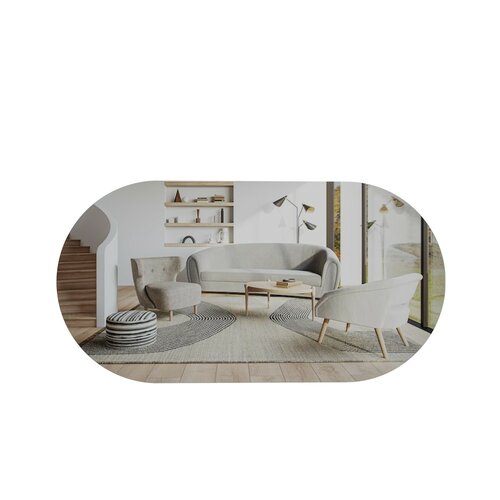 Zrcadlo Riors 45 x 85 cm