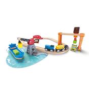 Hape Vláčkodráha - Přístav s nakládkou a vykládkou