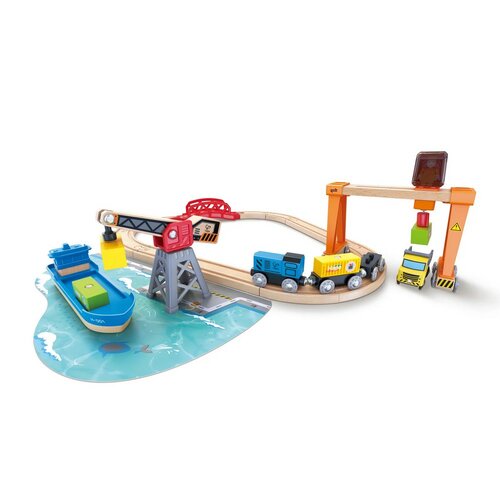 Hape Calea ferată - Port cu încărcare șidescărcare
