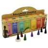 Arome Balanced Chakra Set von duftenden  Weihrauchkegelchen,  7 Stück