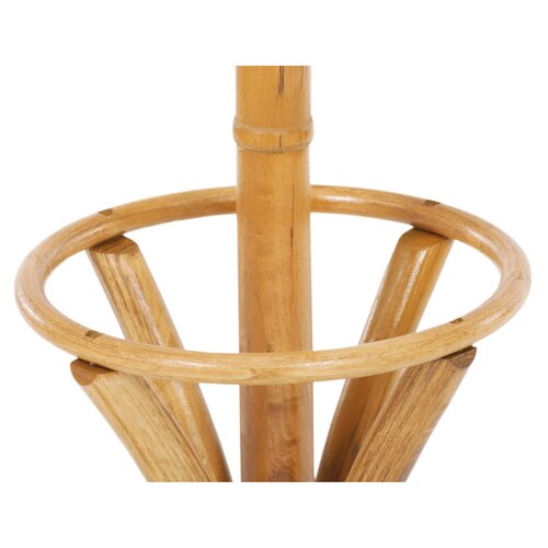 Dřevěný stojanový věšák, dub, 52 x 186 cm