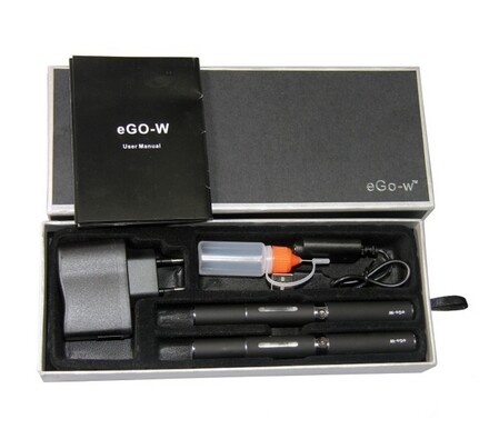Elektronická cigareta eGo-W 2 kusy + príslušenstvo, čierna,