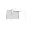 Oldalfal VETRO-PLUS sátorra, ablak nélkül  2,95 x 1,9 m fehér