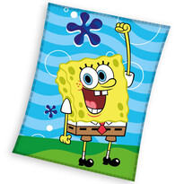 Pătură pentru copii Sponge Bob Distracție în mare, 130 x 170 cm