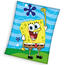 Detská deka Sponge Bob Zábava v Mori, 130 x 170 cm