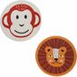 Hatu Kinderteppich Affe, 60 x 60 cm, Polyester