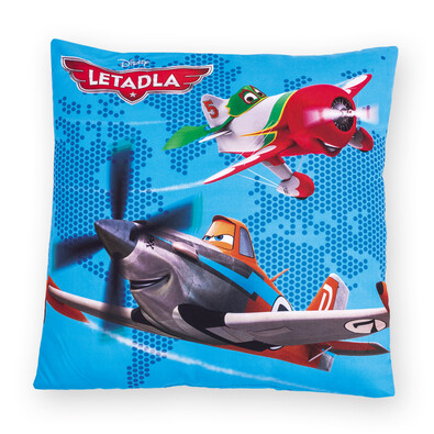 Poduszka – jasiek Planes, 40 x 40 cm