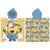 Baby Poncho Minions Banana, 55 x 110 cm