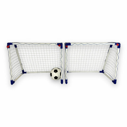 My Hood 308219 Targe t Sport Juniorfutballkapu-készlet és labdák, 3 db