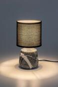 Rabalux 74066 stolní lampa Nalisa, válcovitá, černá