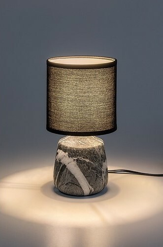 Rabalux 74066 lampa stołowa Nalisa, cylindryczna, czarny