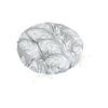 Bellatex Perna Adéla matlasată rotundă Pene gri,40 x 40 cm