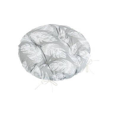 Bellatex Perna Adéla matlasată rotundă Pene gri,40 x 40 cm