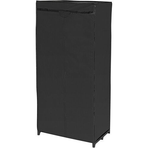 Wenko Складаний шафа з плівки PEVA з полицею DeepBlack, 160 x 50 x 75 см