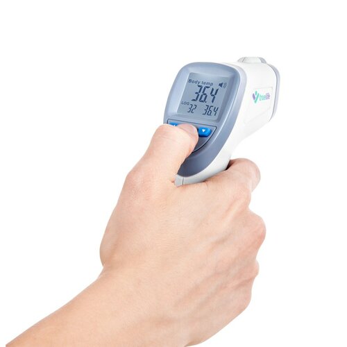 TrueLife Infrardeči termometer Care Q7, modri