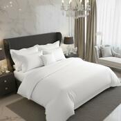 Satenasto posteljnino Luxury Collection belo, 140 x 200 cm, 70 x 90 cm