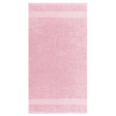 Osuška Olivia světle růžová, 70 x 140 cm