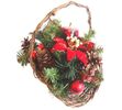 Dekoratívny vianočný košík - vianočná hviezda