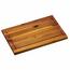 Placă de tăiat din acacia Kesper 28180, 32 x 21 x1,5 cm