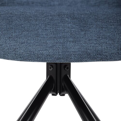 Sada jedálenských stoličiek s vratným mechanizmomDCH-Y1143 BLUE2, 2 ks