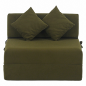 Scaun pliant/saltea PELOS, verde