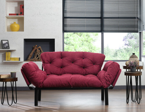 Klappsofa Nitta Maroon