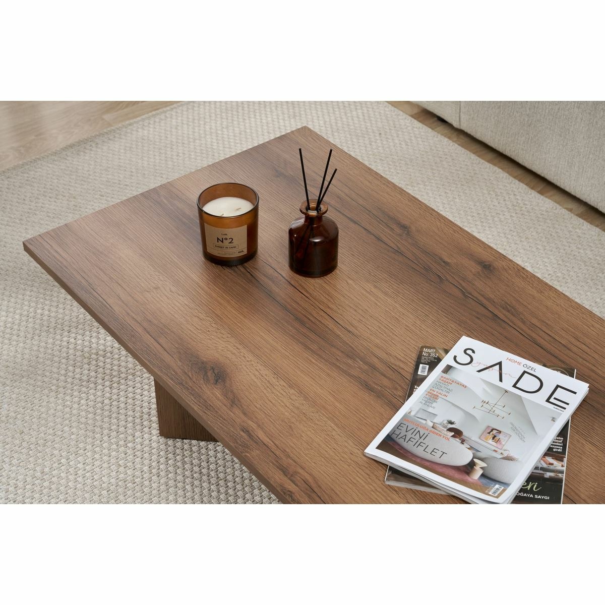 Konferenčný stolík Sabin Walnut