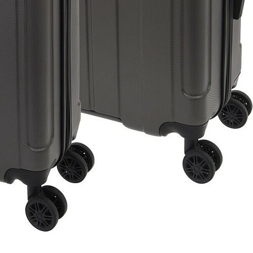 Proworld 2-tlg. Reisekoffer-Set, Grau