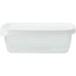 Set recipiente din plastic EH White 11 piese