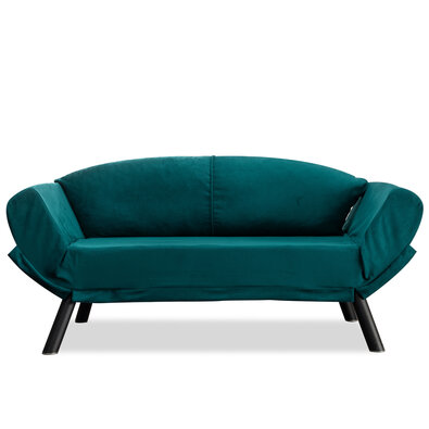 Canapea pat Genzo Petrol Blue