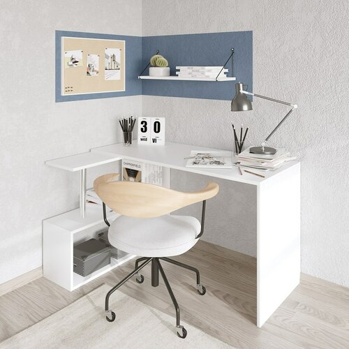 Arbeitstisch Gelincik White