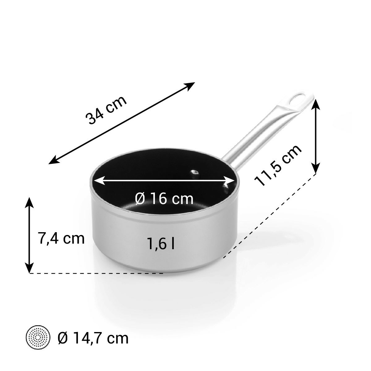 Tescoma Rendlík GrandCHEF+ pr. 16 cm, 1,3 l - thumb (2)