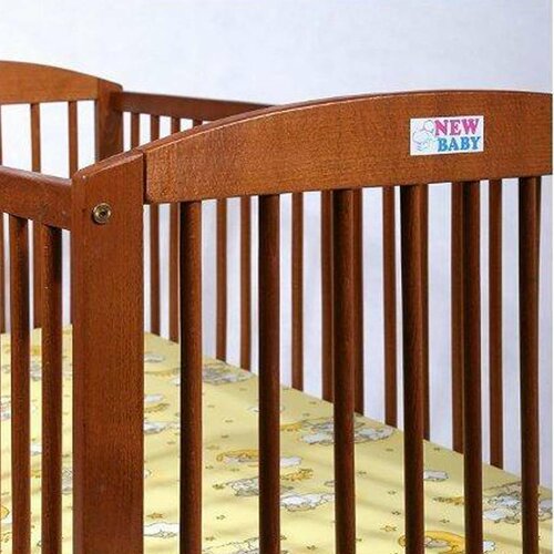 New Baby Detská buková postieľka Juliet, teak