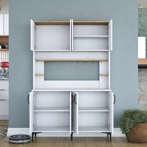 Szafa Jevy Walnut and White