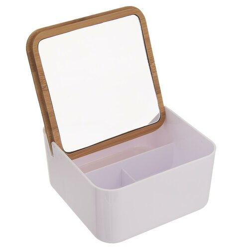 Orion Косметична коробка з дзеркалом WHITNEY, 14 x 14 x 7 см
