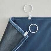 4Home Verdunkelungsvorhang mit Ringen Paris Dunkelblau, 150 x 250 cm