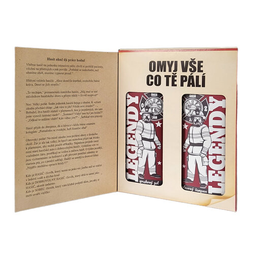 Bohemia Gifts Kosmetisches Set Buch - Für Feuerwehrleute