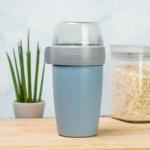 Westmark Dvojdielna dóza na desiatu, 700 ml, modrá