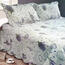 Přehoz na postel Levandule, 230 x 250 cm, 2 ks 50 x 70 cm