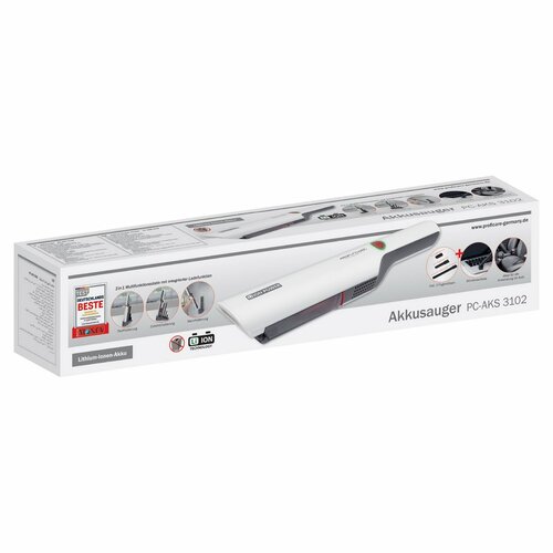 ProfiCare AKS 3102 ručný aku vysávač, bielabiely