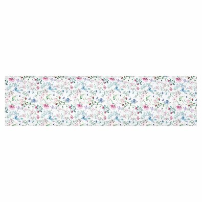 Traversă de masă Mix de flori , 40 x 150 cm