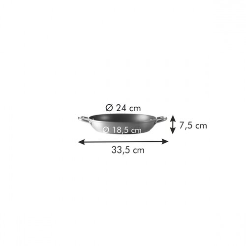 Tescoma Patelnia głęboka GrandCHEF, 24 cm