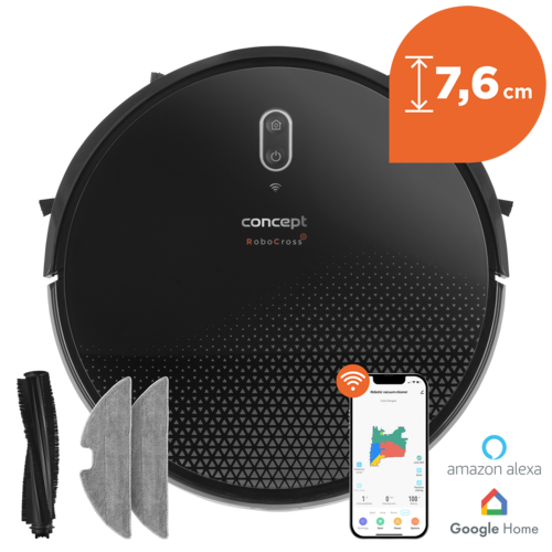 Robot de aspirare Concept VR3300 cu mop 2in1LASER