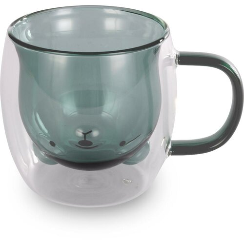 Lamart LT9127 Набір чашок з 2 предметів Bear Vaso, 250 мл, зелений