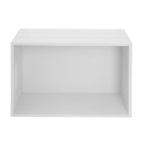 Cutie din lemn Orion , albă, 36 x 26 x 15 cmalb,